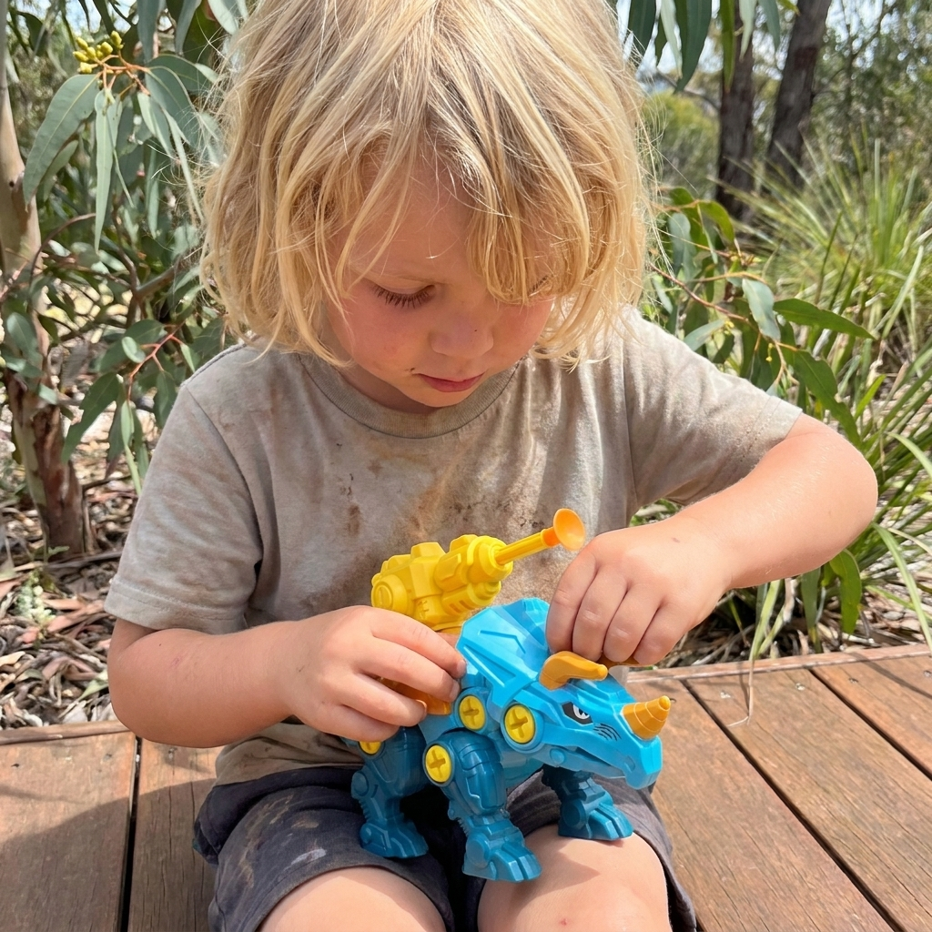 DIY Build & Transform Dinosaur Egg Toy