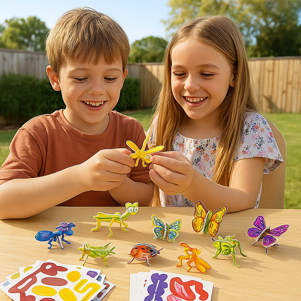 3D Cartoon Puzzle Set for Children