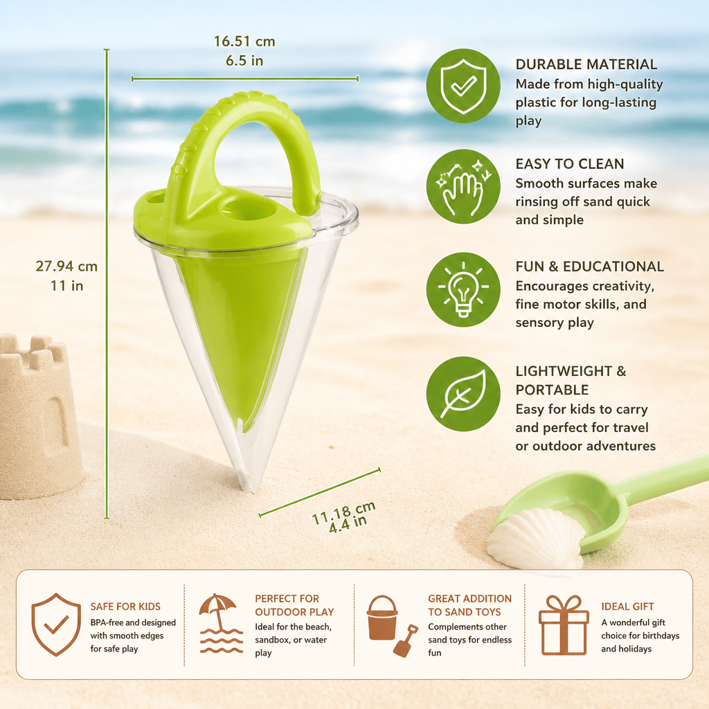 Kids Beach Sand Funnel Toy
