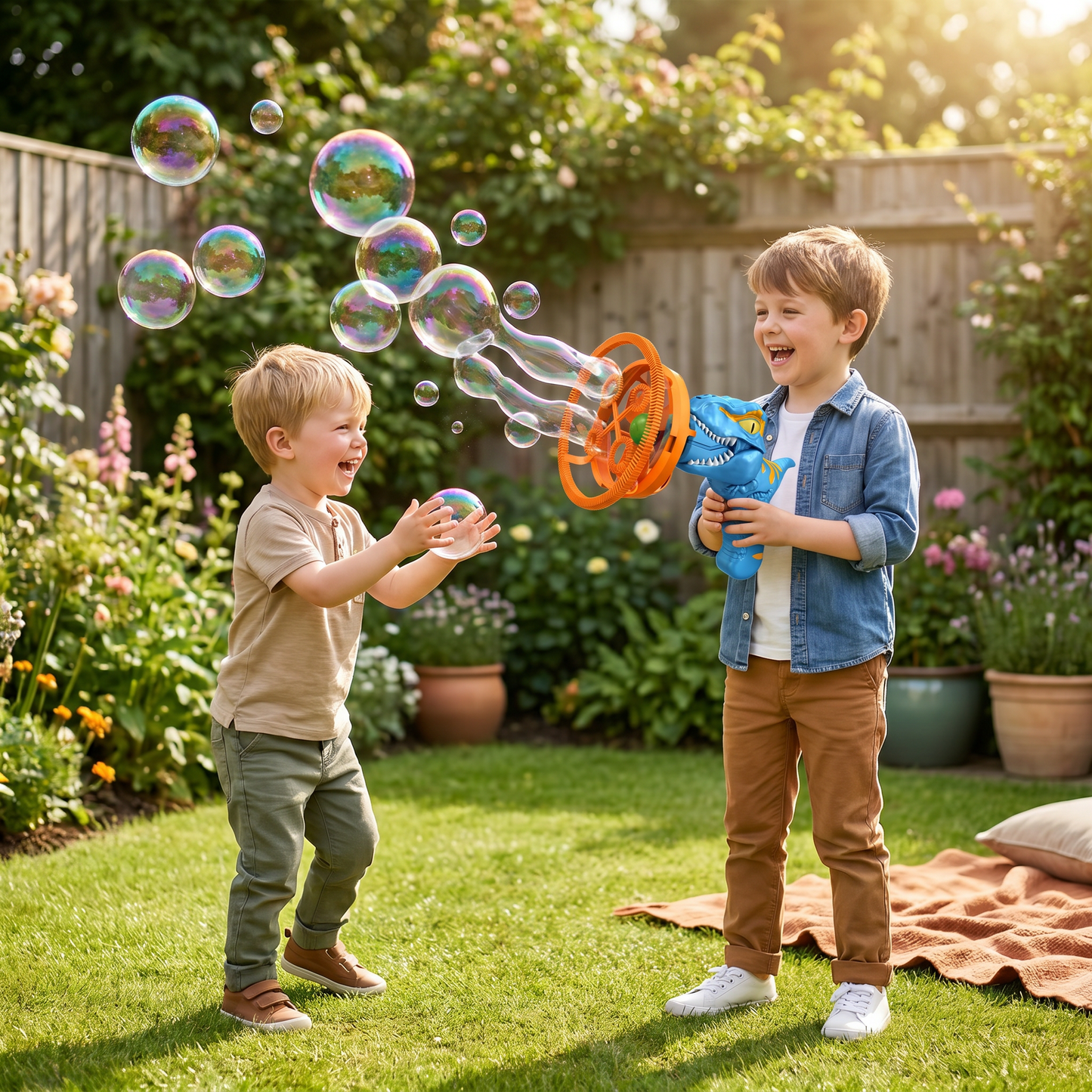 Dino Bubble Cannon