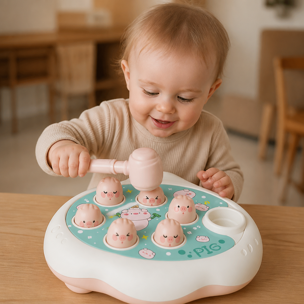 Pop Up Animal Hammer Game for Kids