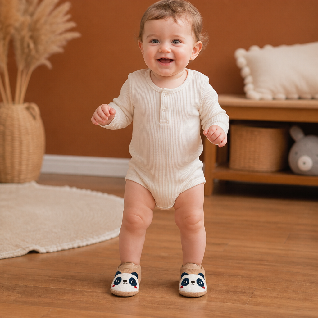 Non-Slip Cartoon Sock Shoes for Babies & Toddlers