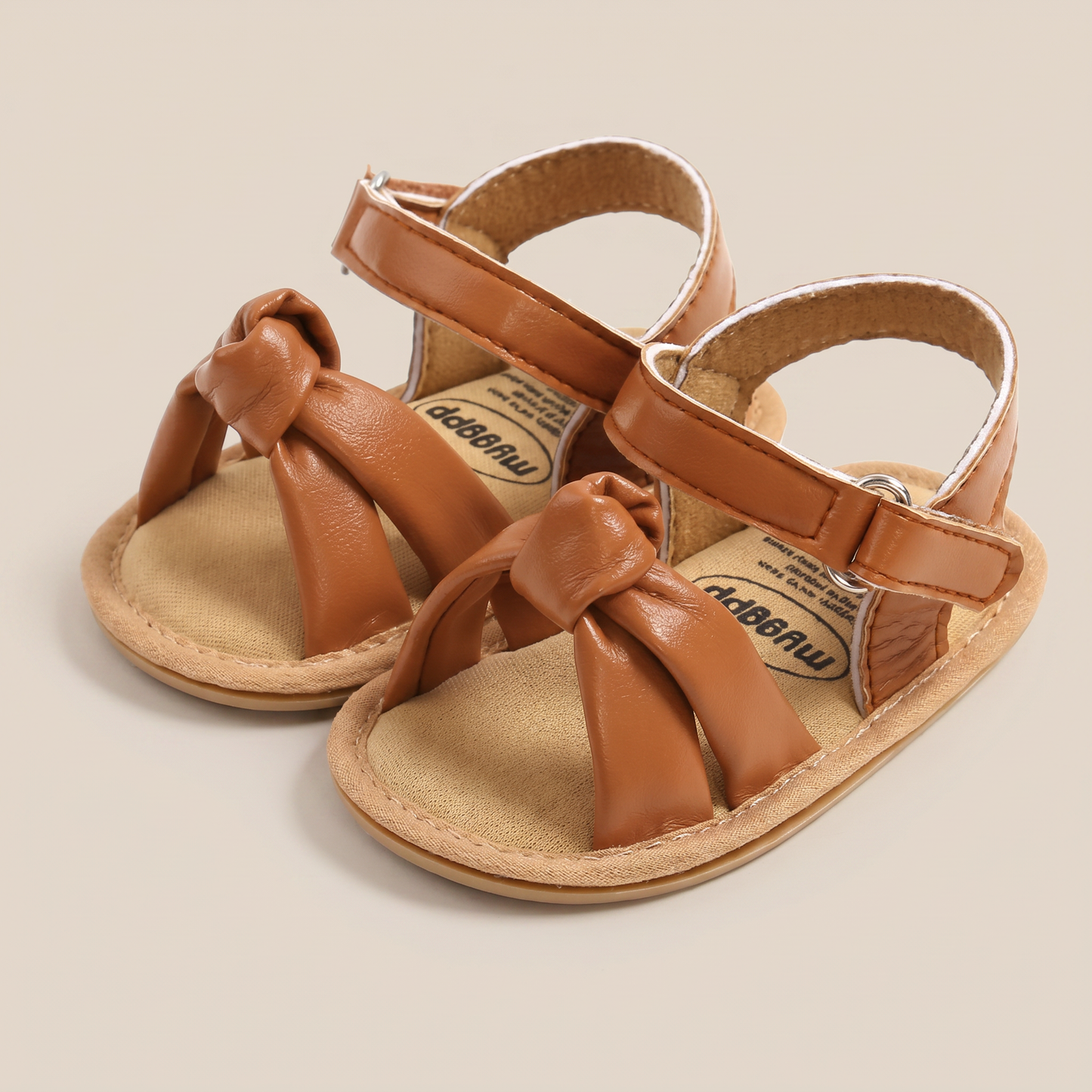 Wide Bow Strap Sandals