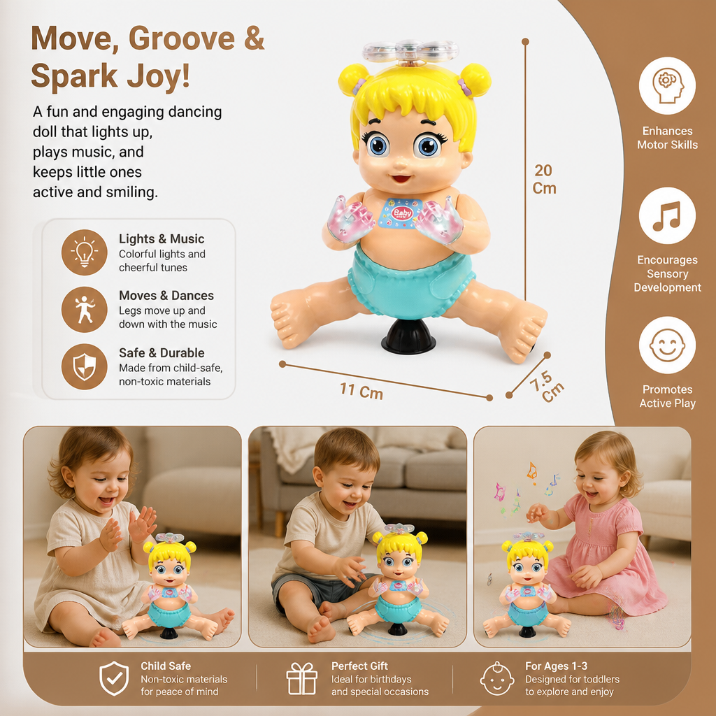 360° Dancing Doll Toy