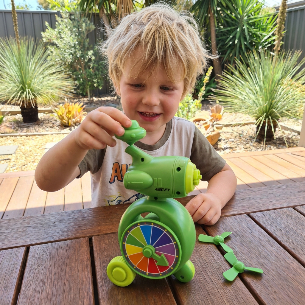 5-in-1 Gyro Educational Toy – Spinning, Balancing & Stacking Skill Game for Kids