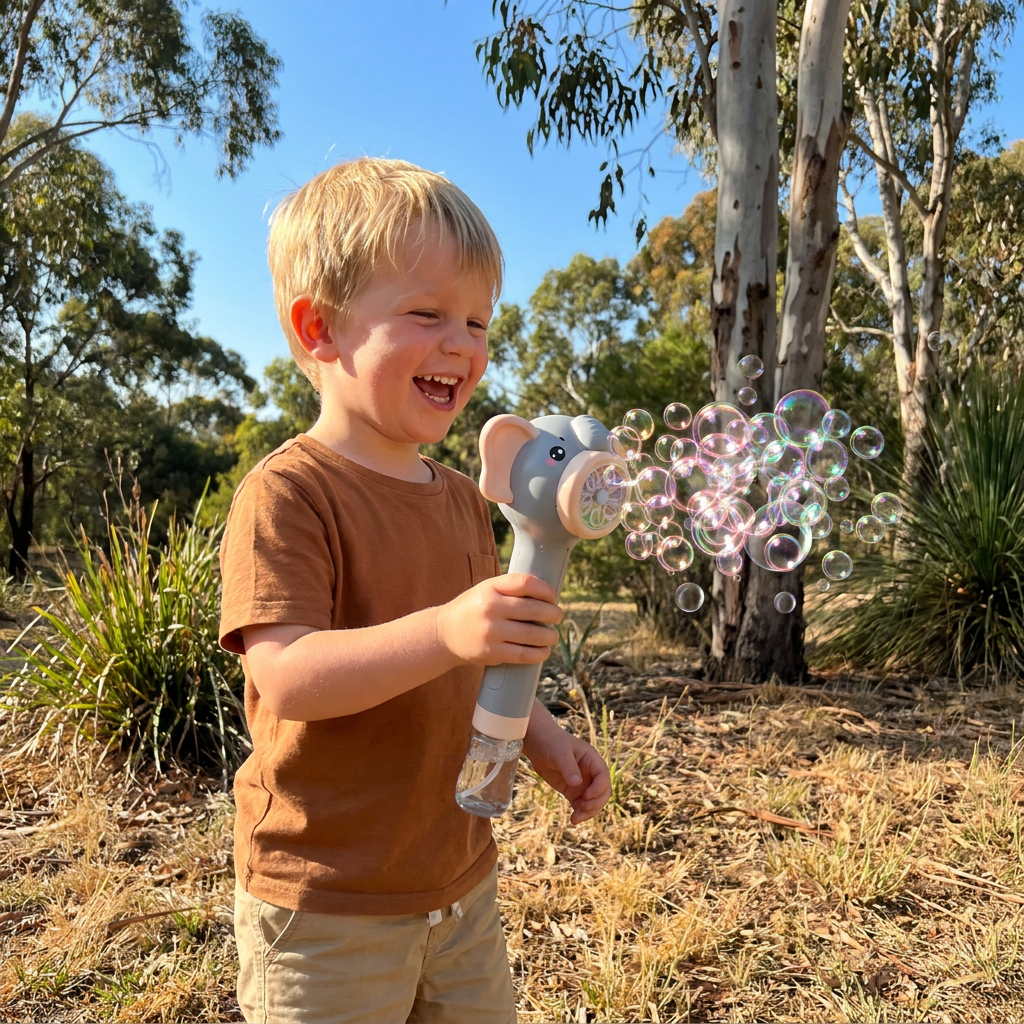 Elephant Bubble Stick Toy