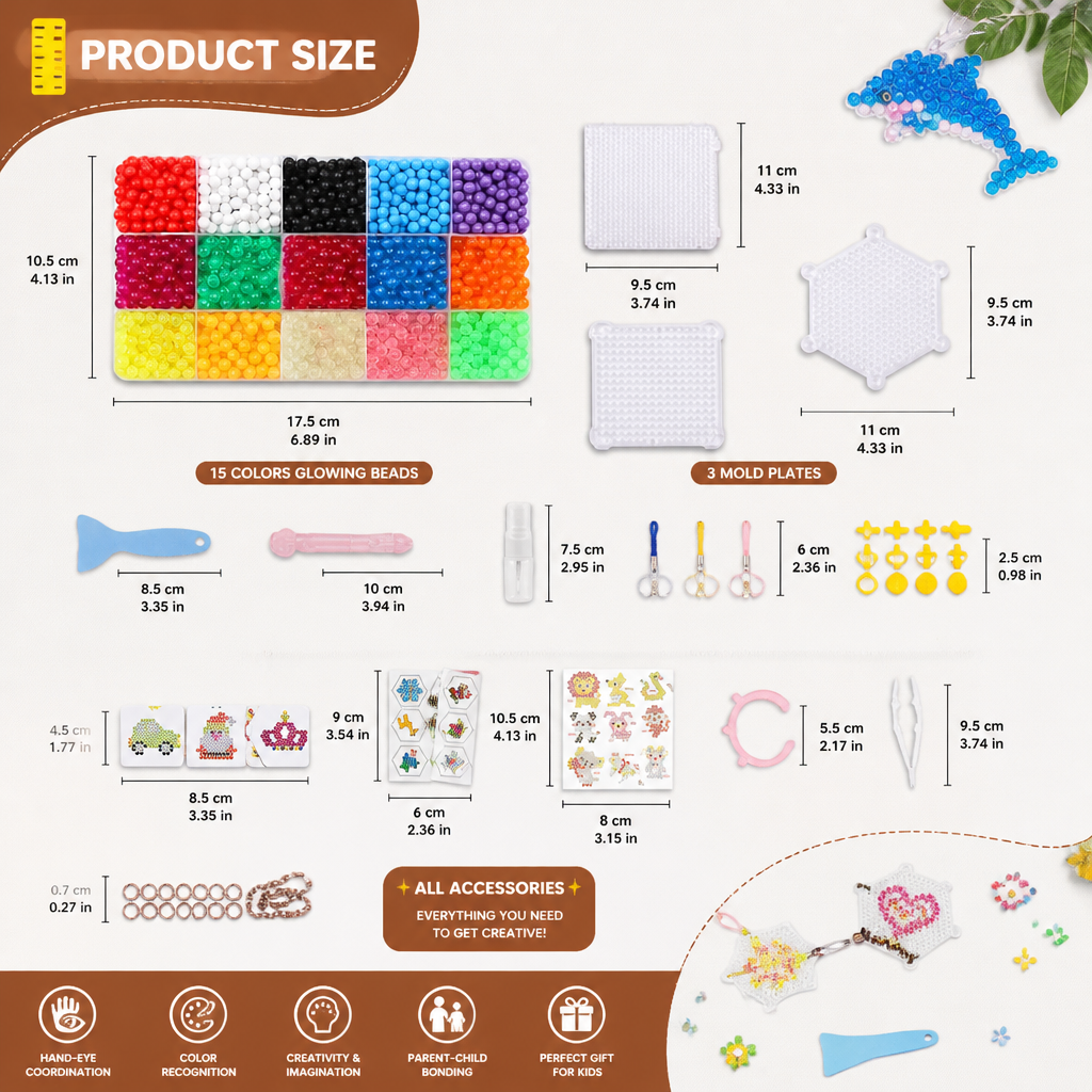 DIY Glow-in-the-Dark Water Bead Craft Kit