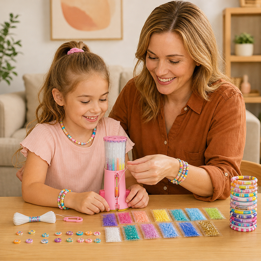 DIY Beaded Bracelet Making Kit for Kids