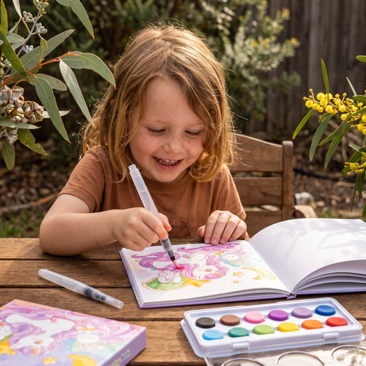All-in-One Watercolour Painting Book
