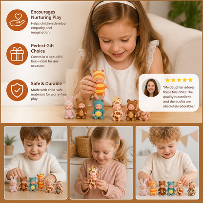 Mini Fairy Princess Doll Dress-Up Set