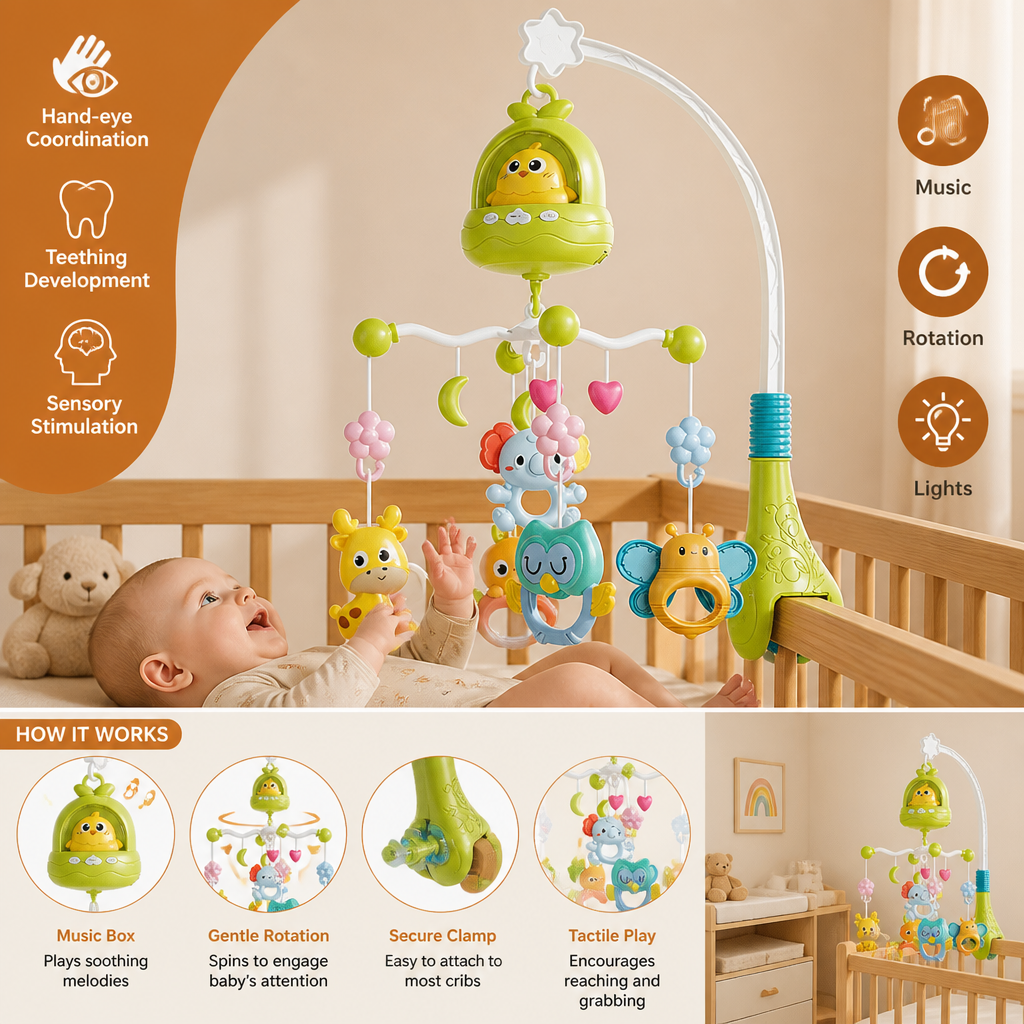 Mobile Toy for Crib & Changing Table