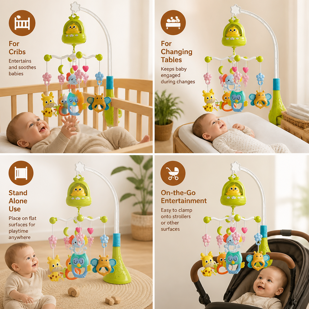 Mobile Toy for Crib & Changing Table