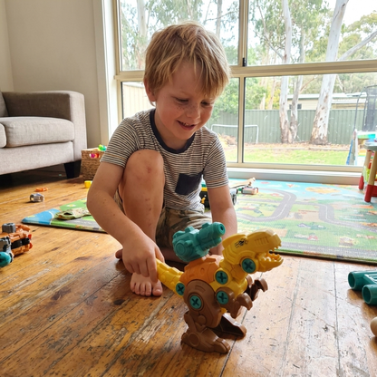 DIY Build & Transform Dinosaur Egg Toy