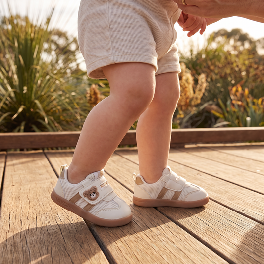 Breathable Baby & Toddler First Walking Shoes – Soft Sole & Non-Slip
