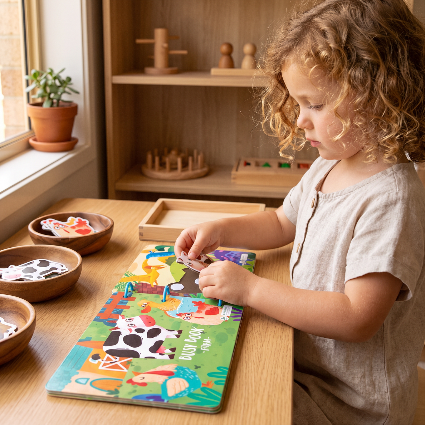 Montessori Children's Employment Discovery Book