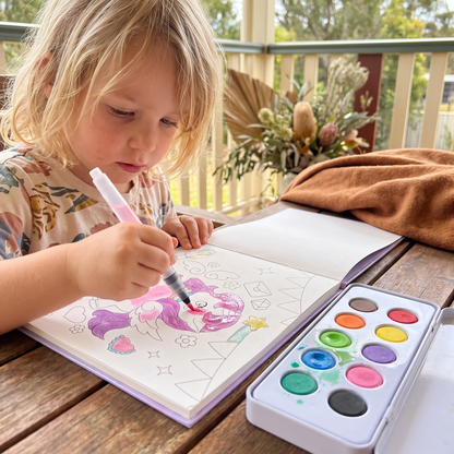 All-in-One Watercolour Painting Book