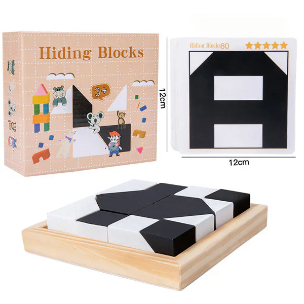 Dual Color Logic Puzzle Game in Pocket Size