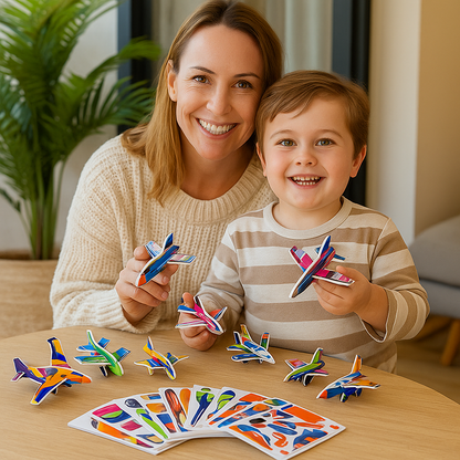 3D Cartoon Puzzle Set for Children