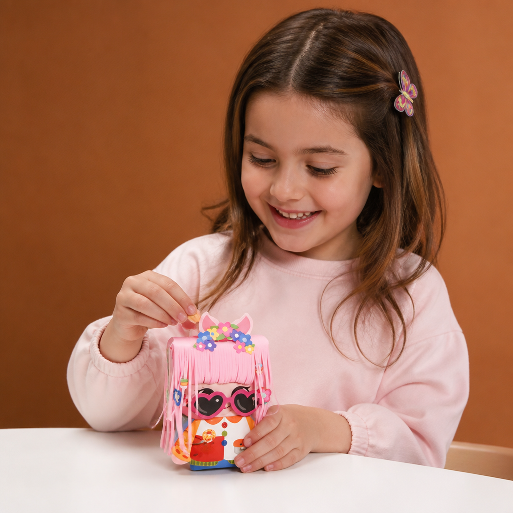 DIY Hair Stylist Craft Kit for Kids