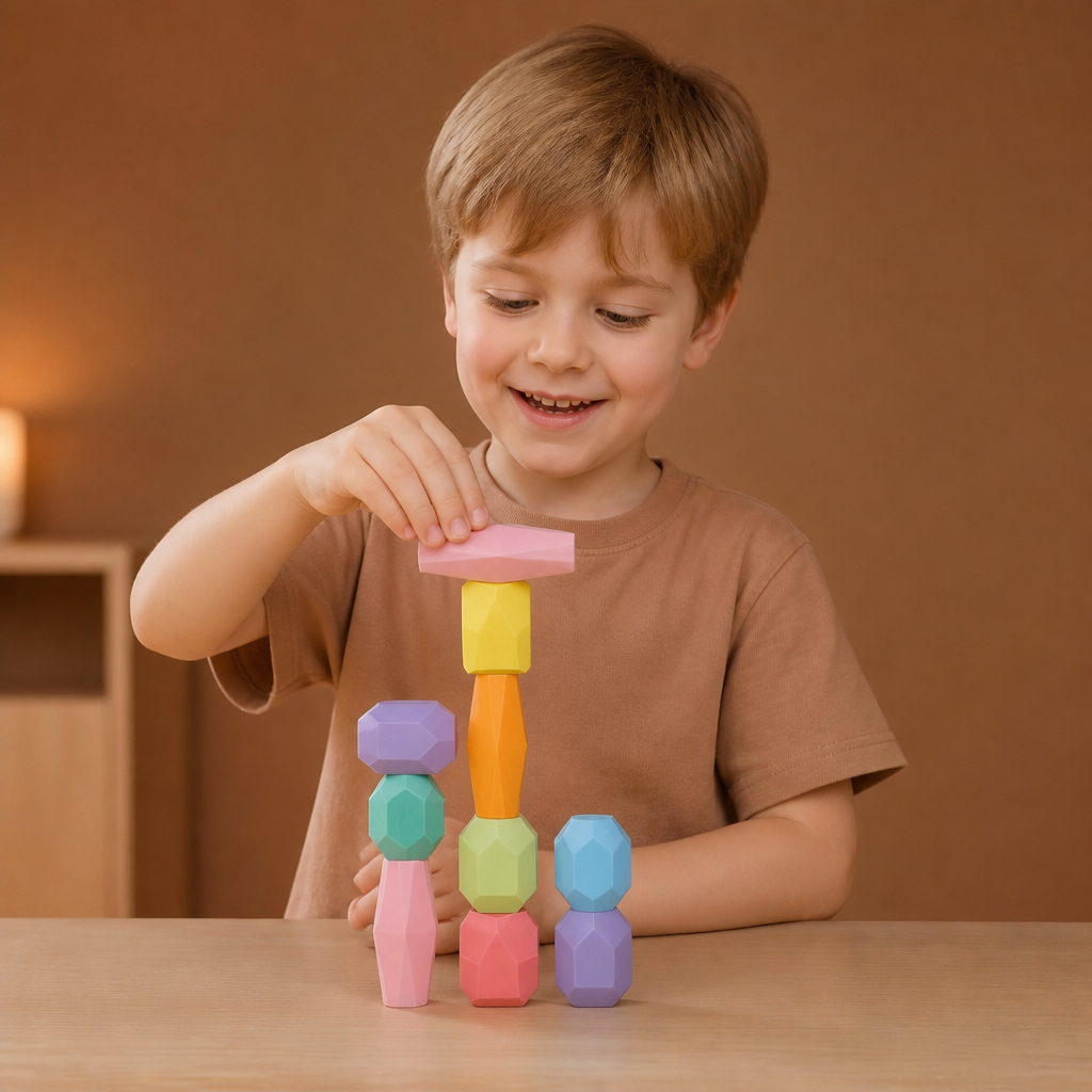 Stack & Build Gem Eraser Set