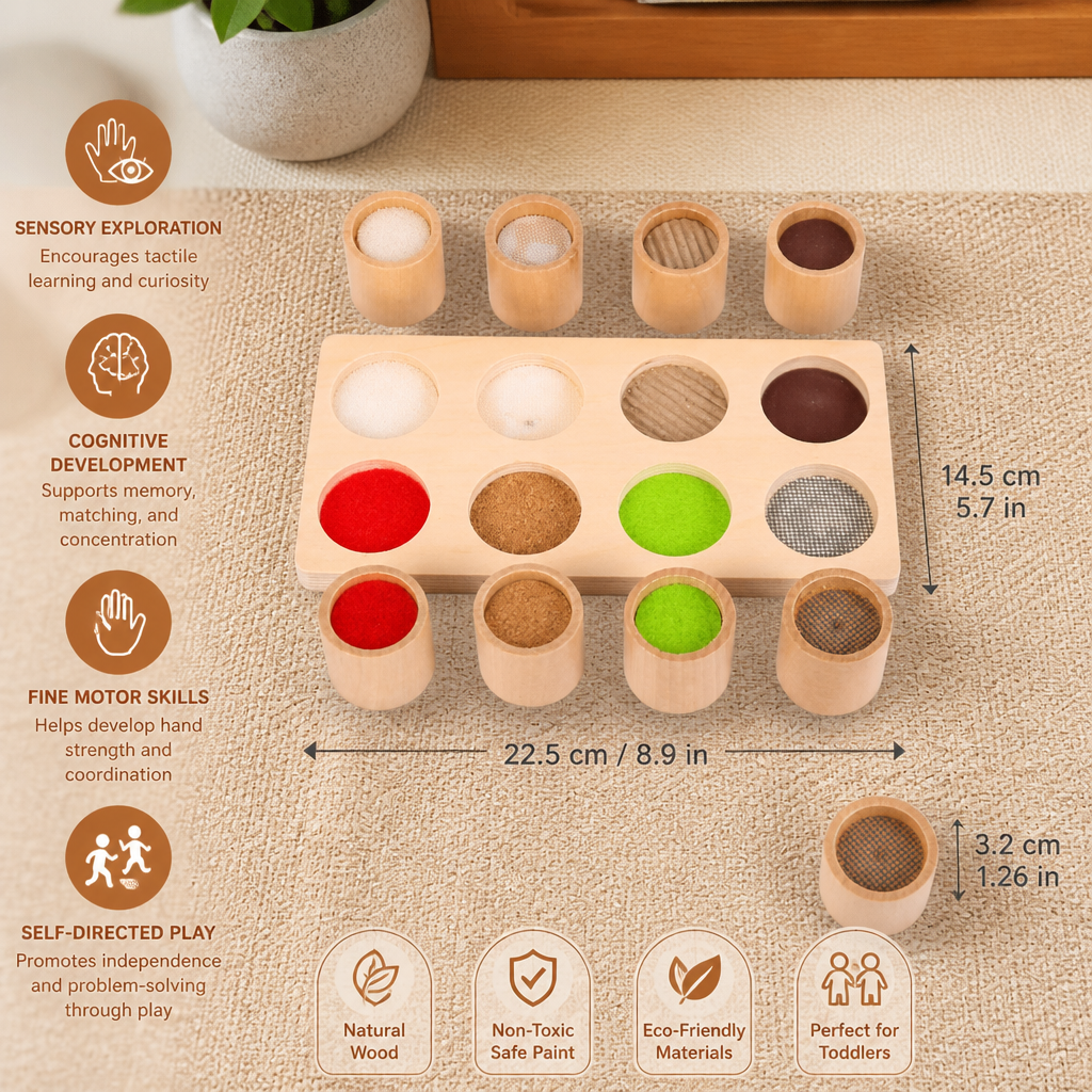 Montessori Touch-and-Feel Game – Sensory Learning Toy