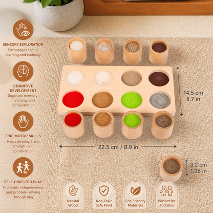 Montessori Touch-and-Feel Game – Sensory Learning Toy