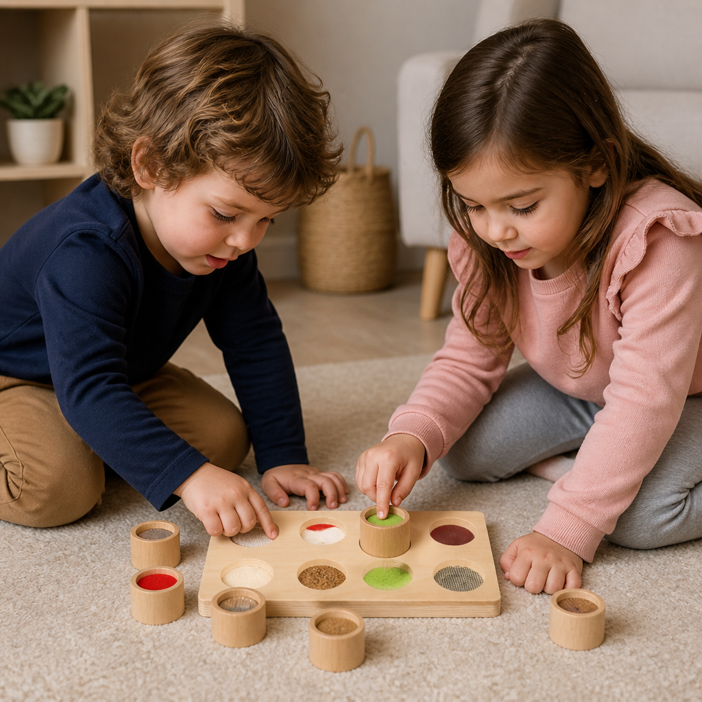 Montessori Touch-and-Feel Game – Sensory Learning Toy