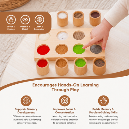 Montessori Touch-and-Feel Game – Sensory Learning Toy