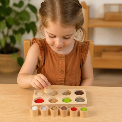 Montessori Touch-and-Feel Game – Sensory Learning Toy