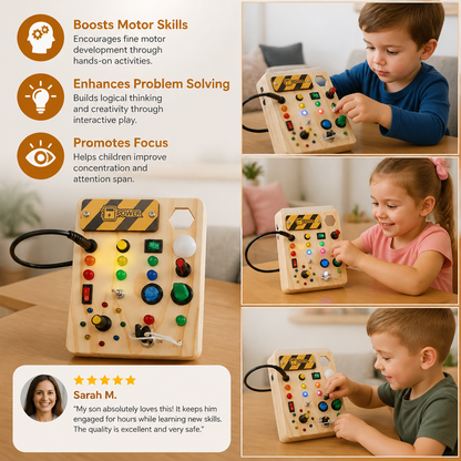 Interactive Montessori Learning Board For Children