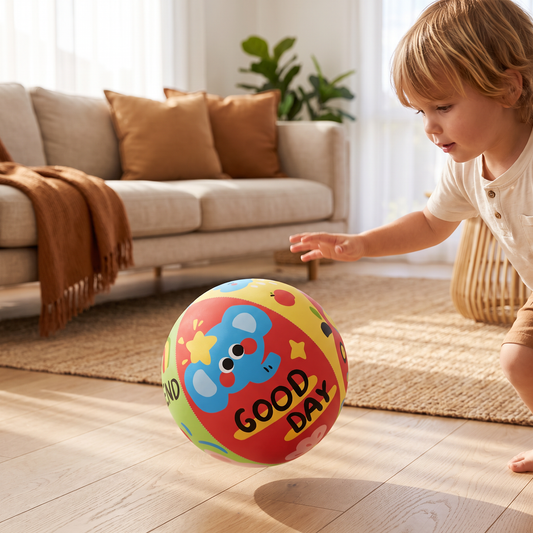 Soft & Safe Silent Indoor Play Ball for Kids