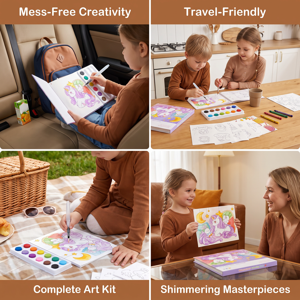 All-in-One Watercolour Painting Book