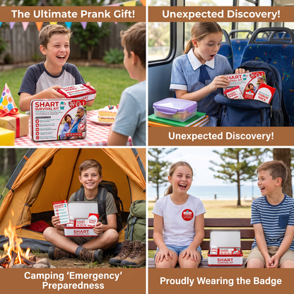 Funny Shart Survival Kit – Ultimate Poop Prank Gift Set