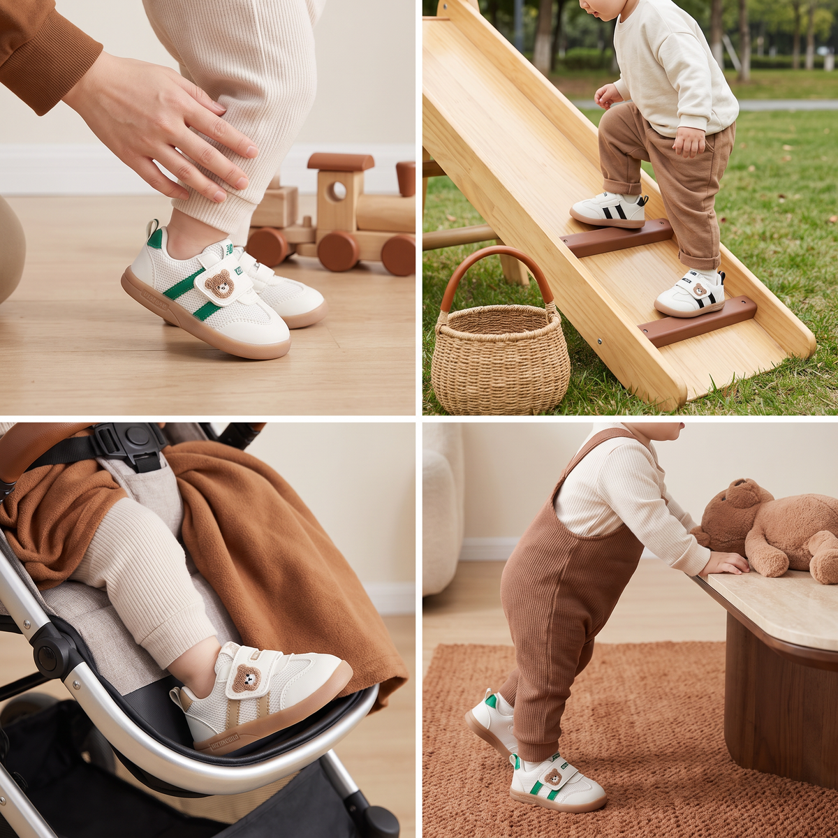 Breathable Baby & Toddler First Walking Shoes – Soft Sole & Non-Slip