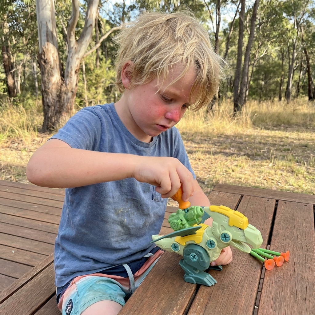DIY Build & Transform Dinosaur Egg Toy