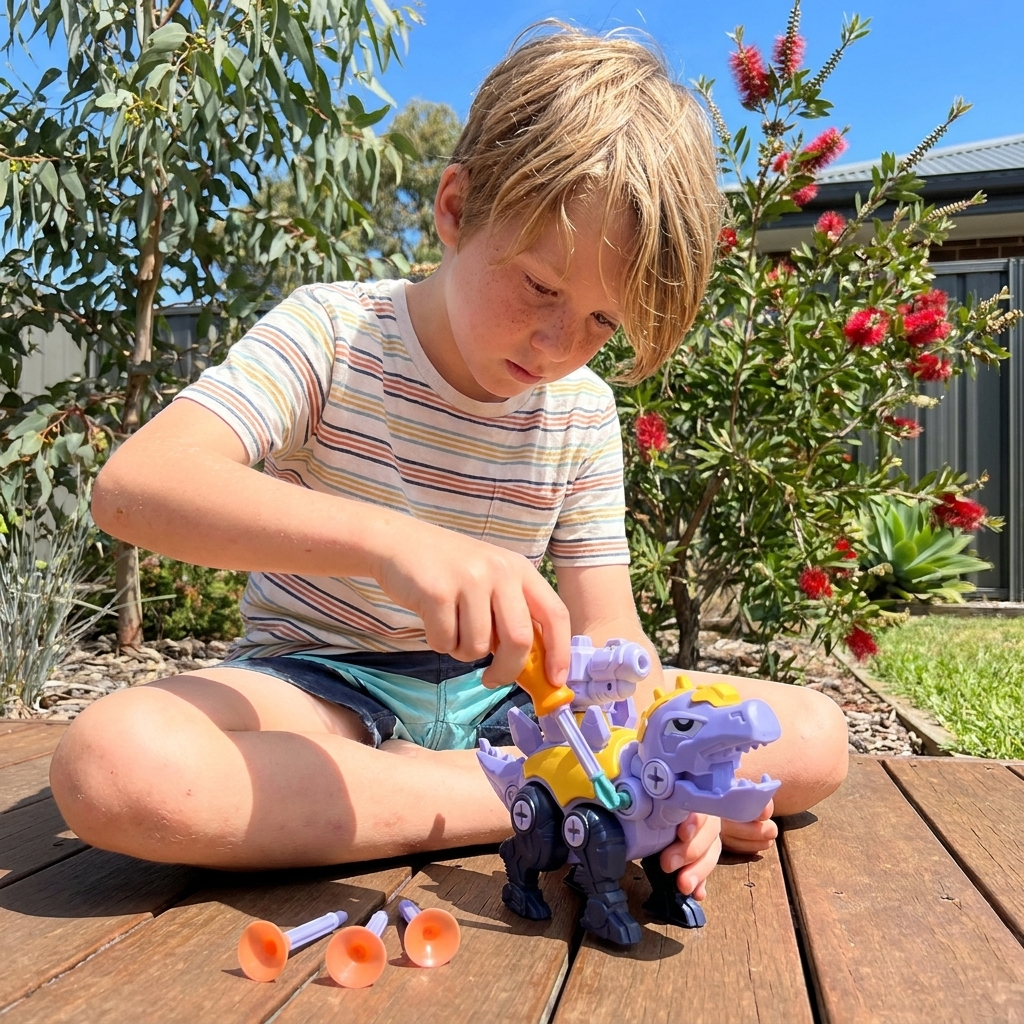 DIY Build & Transform Dinosaur Egg Toy