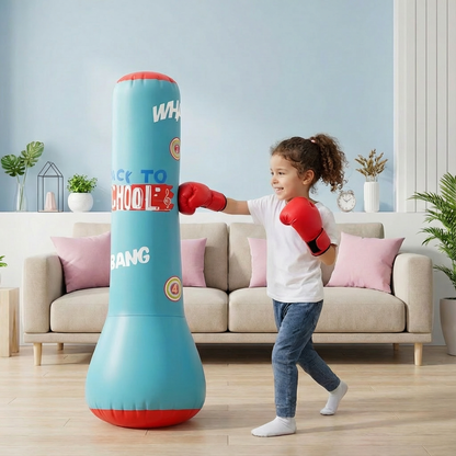 Inflatable Kids Boxing Bag with Water Base