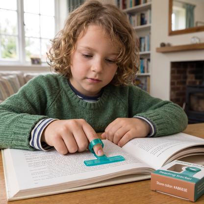 Kids’ Finger Reading Tracker – Translucent Reading Guide