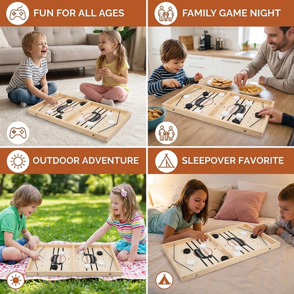 Wooden Sling Shot Chess board game