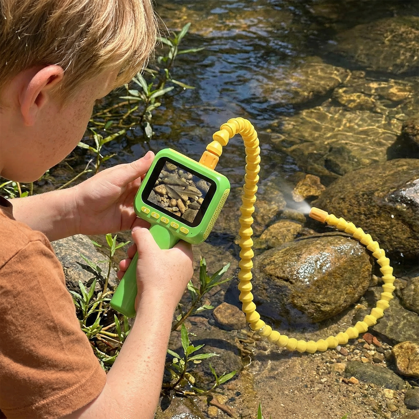 Kids Exploration Camera – Underwater & Nature Discovery Toy with Screen & Light