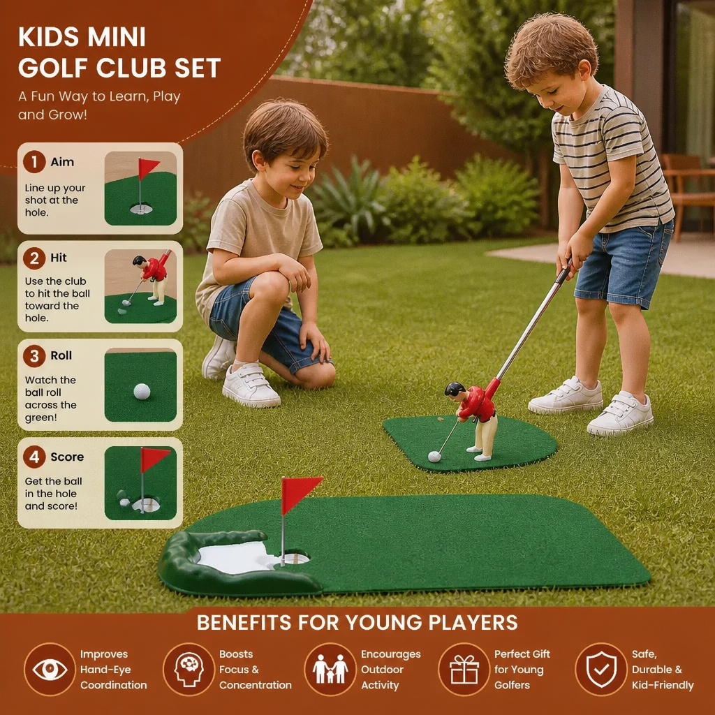 Kids Mini Golf Club Set –  Golf Toy for Children