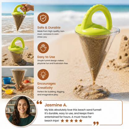 Kids Beach Sand Funnel Toy