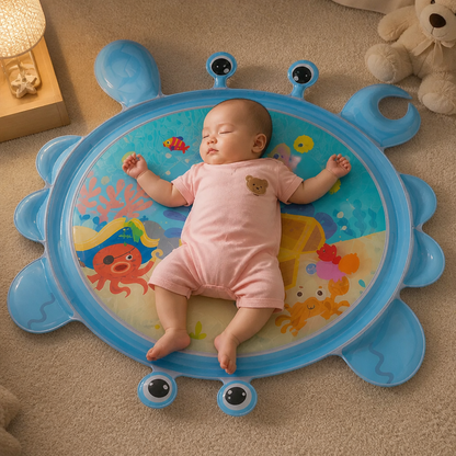 2in1 Interactive Tummy Time Toy & Play Mat