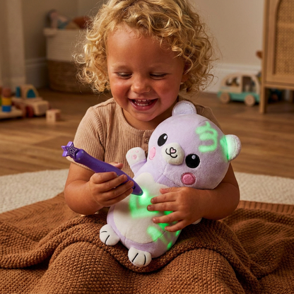 Magic Plush with Glow Drawing Pen – Interactive Light-Up Cuddly Toy for Kids