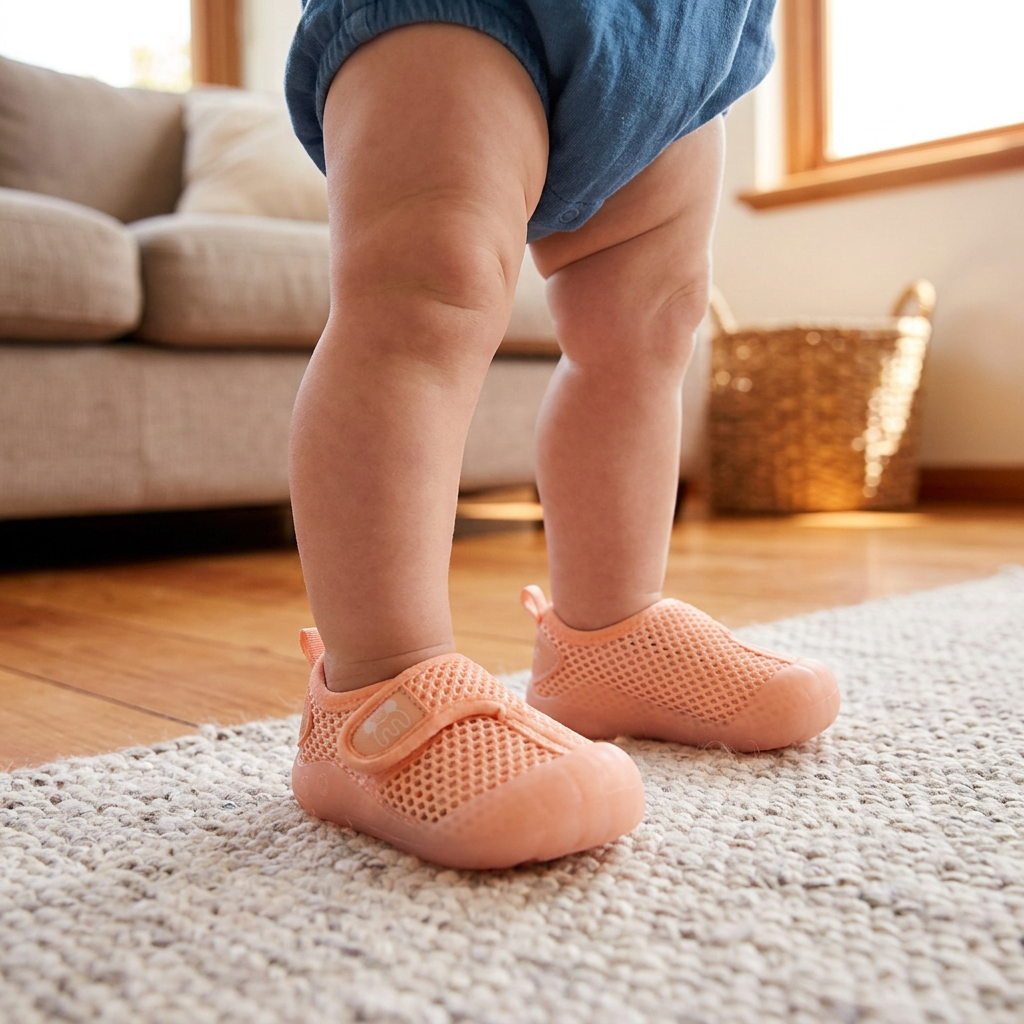 Comfortable Baby Shoes with Soft, Non-Slip Soles