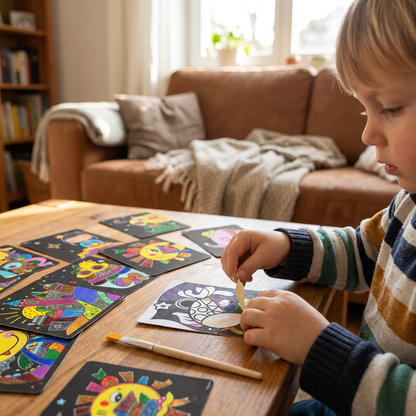 DIY Foil Art Craft Kit for Kids