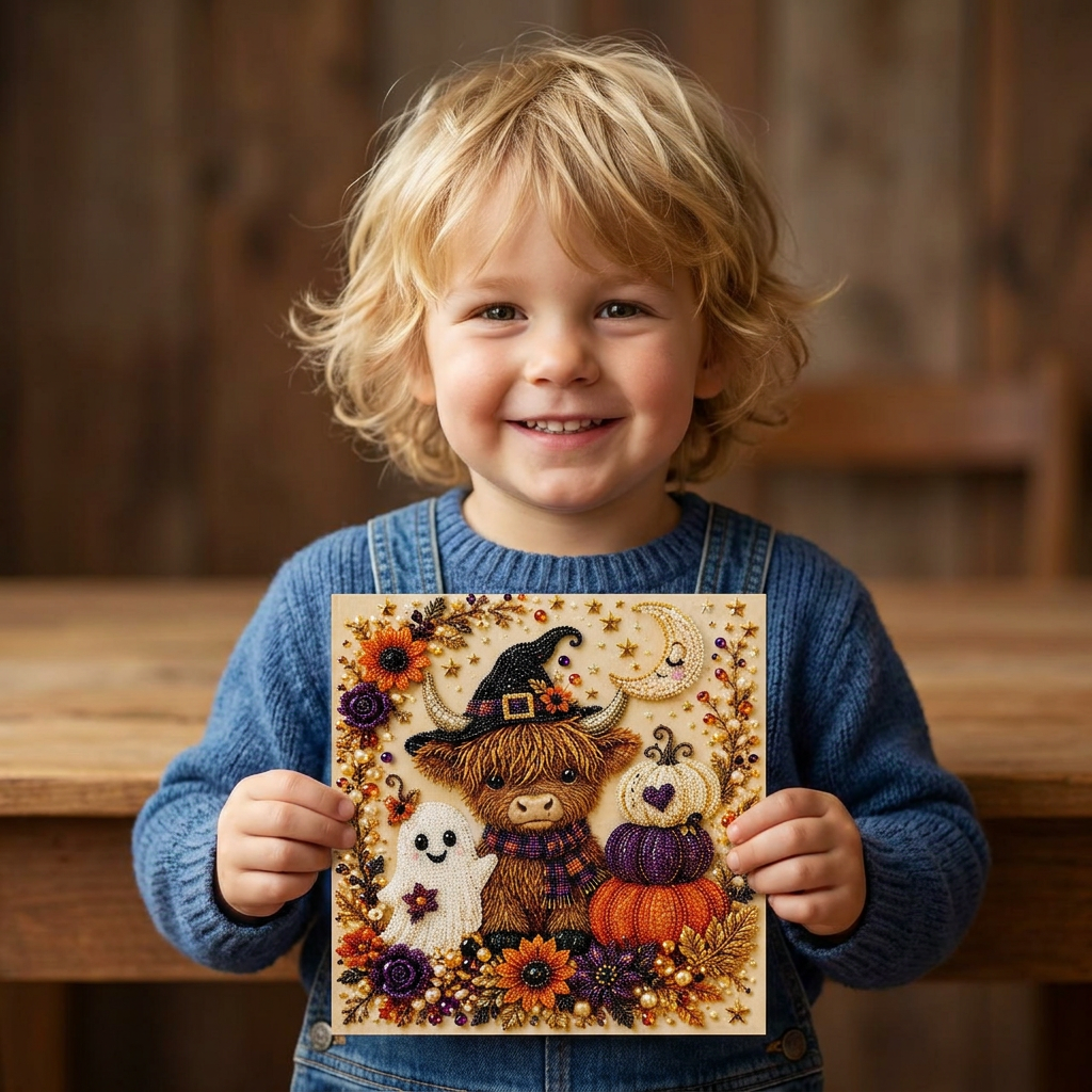 DIY Halloween Diamond Painting Kit