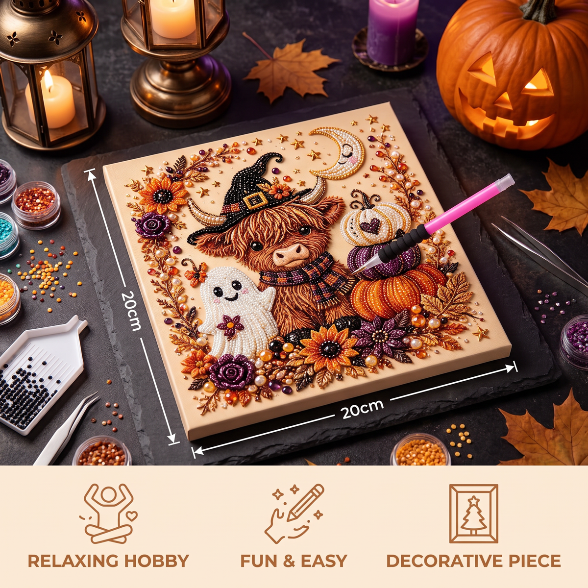 DIY Halloween Diamond Painting Kit