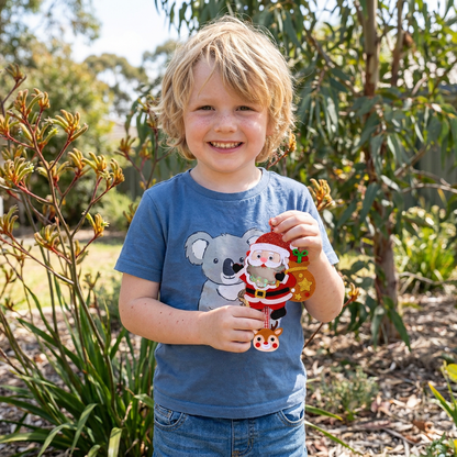 DIY Christmas Shaker Ornament Craft Kit for Kids