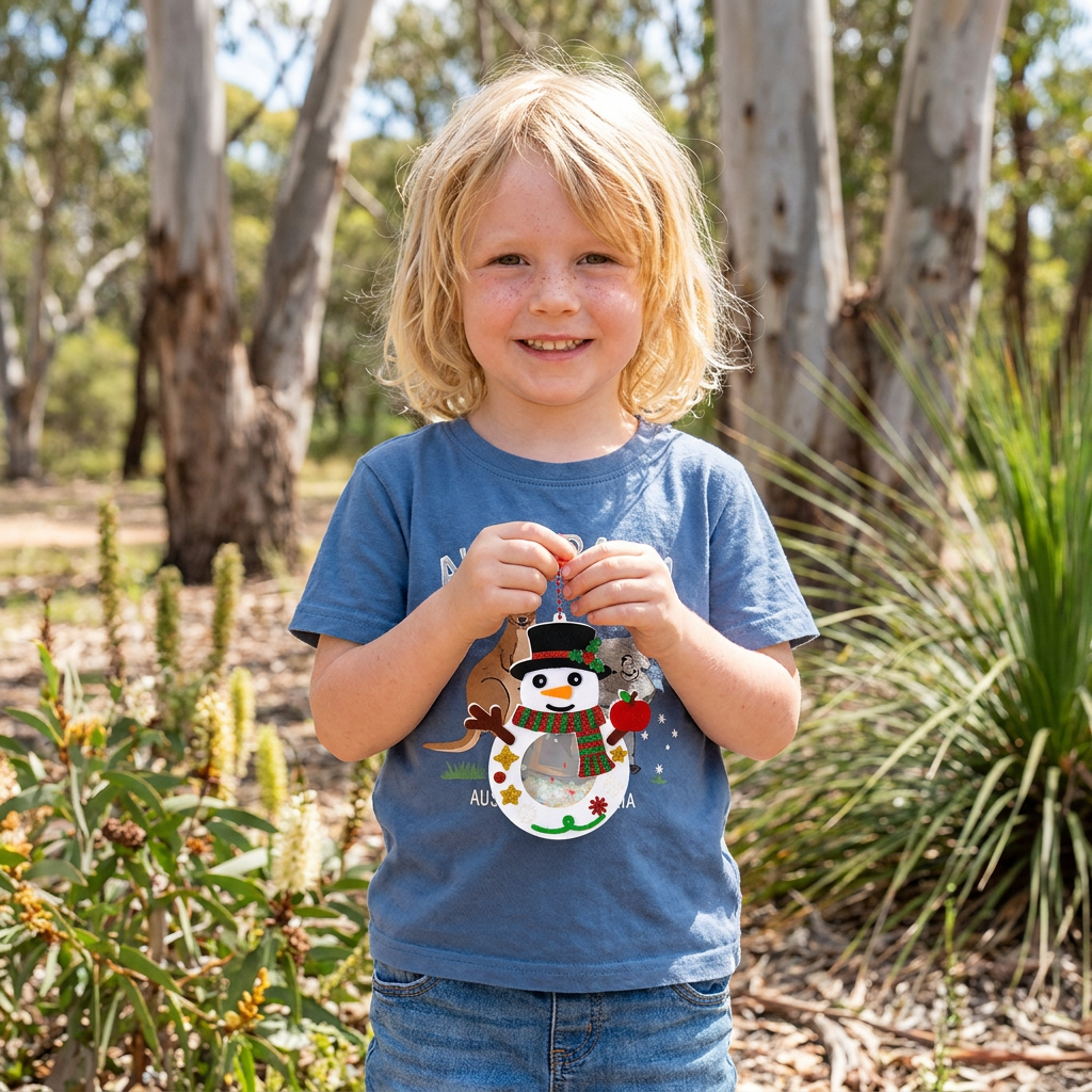 DIY Christmas Shaker Ornament Craft Kit for Kids